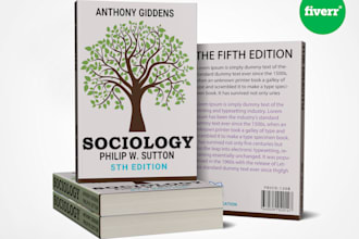 do a unique book cover design