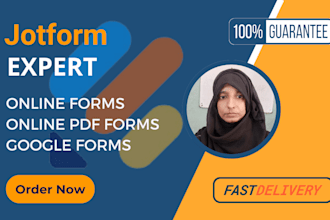 create smart and responsive fillable online form in  jotform