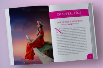 do book formatting for KDP paperback, kindle ebook design