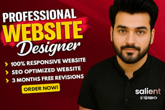 design a responsive wordpress website using salient theme