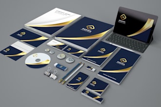 design professional business card and stationery