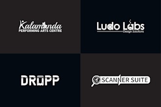 design modern clean logo