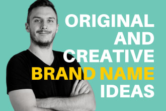 create a memorable brand name and slogan for your business