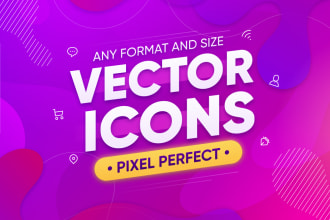 design outline, glyph, coloured or flat icons