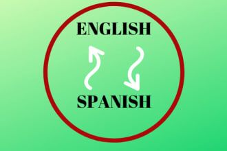 translate english to spanish