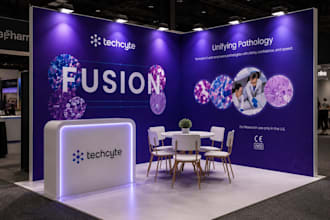 do trade show booth design, exhibition booth and banner design