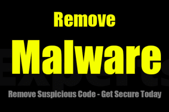 remove malware or clean hacked website
