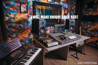 create a unique rock beat