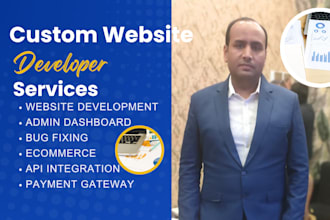 do website development with php laravel as a full stack web developer, bootstrap
