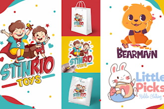 design a mascot logo for your food beverage brand product