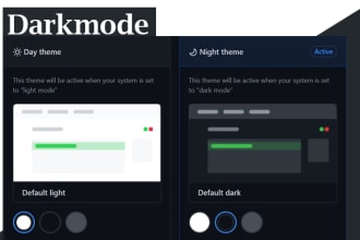 build dark mode for your website