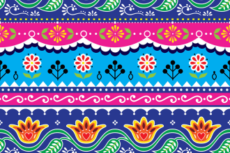 create an appealing  pattern design and vector art for you