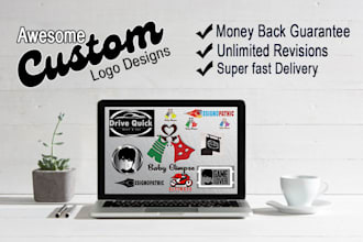 design premium unique logo design and branding