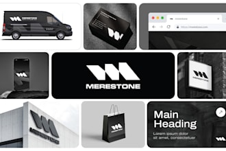 create a corporate brand identity and brand style guide
