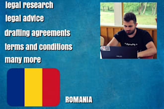 provide administrative and legal help from romania