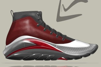 help draw concept sneaker or shoes design illustration from your idea