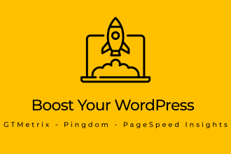 increase wordpress page loading speed, gtmetrix optimization