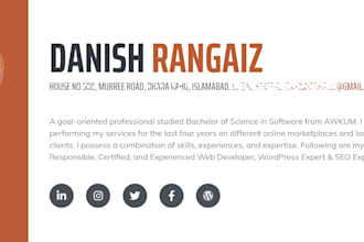 build a resume portfolio website for jobs in github