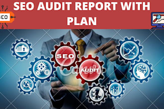 seo audit your wordpress website and provide a detailed plan to solve issues