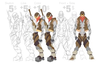 create a character design
