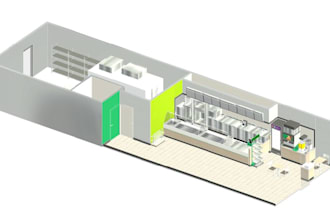 create bim model as well as render for your project in revit
