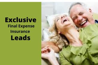 provide exclusive final expense insurance leads