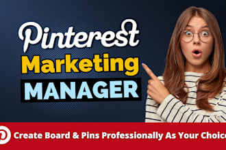 be your professional pinterest marketing manager