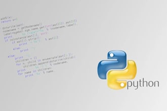 do programming and developing python scripts, labs or assignments