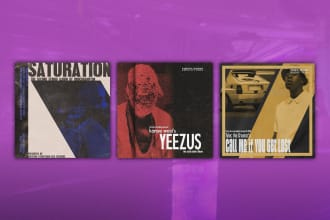 design a vintage jazz blue note style album cover
