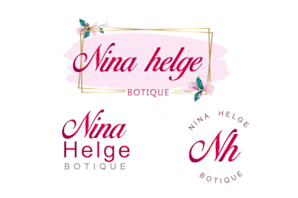 design fashion photography beauty watercolor signature logo