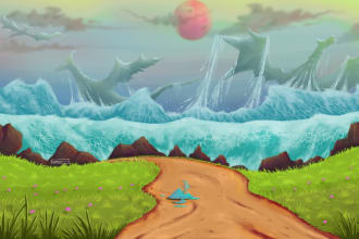 do concept art, background design and any illustration