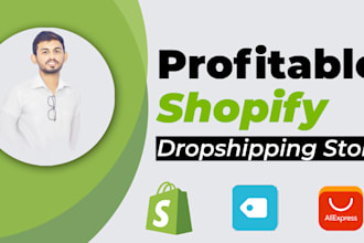 create profitable shopify dropshipping store