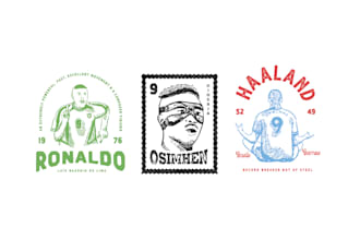 do sport vintage retro western illustration