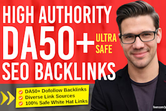 seo backlinks high quality dofollow high da authority link building service