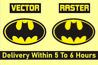 vectorize or redraw  your image and logo
