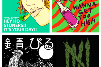 design cannabis, weed, hippie, psychedelic for your tshirt