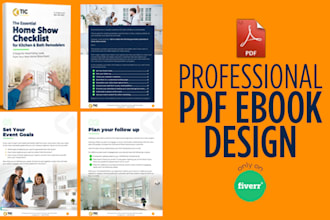 design awesome PDF lead magnet, report, ebook design