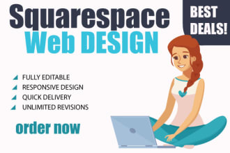 build or redesign your responsive squarespace website