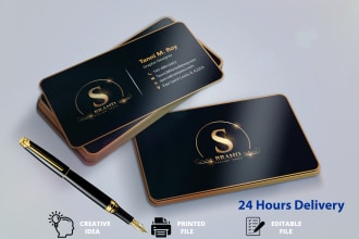 do luxury business card design