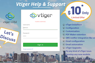 install configure and customize vtigercrm