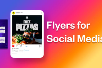 do flyers for social media