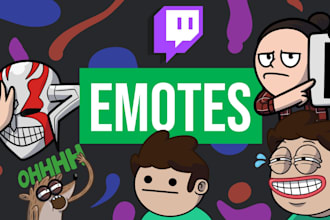 make twitch emotes for your stream