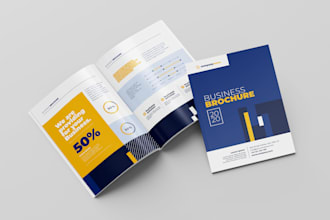 design professional brochure, booklet, catalog or magazine