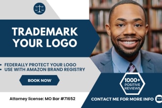 be your US licensed trademark attorney for your logo