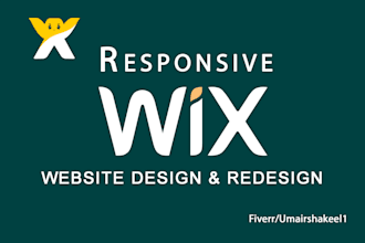 design and redesign wix website