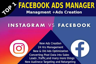 setup and manage facebook ads campaign for shopify