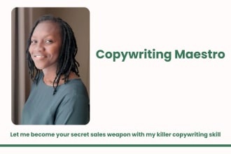 write highly converting facebook, ig, and google ad copy