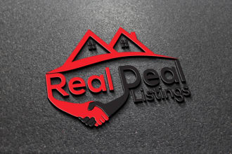 design your logo real estate ,home or house