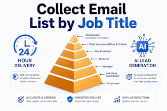 build email list by job title