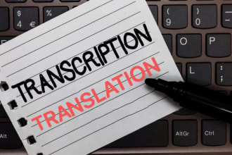do chinese english transcription and subtitling